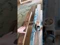 Old Elm Door Turned into Tea Table! | Creative Wood Recycling by UB DIY #youtubeshorts #viralvideo