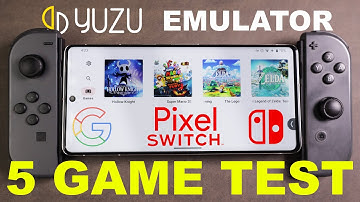 Nintendo doesn’t want you to see this | Pixel + Yuzu = Switch gaming