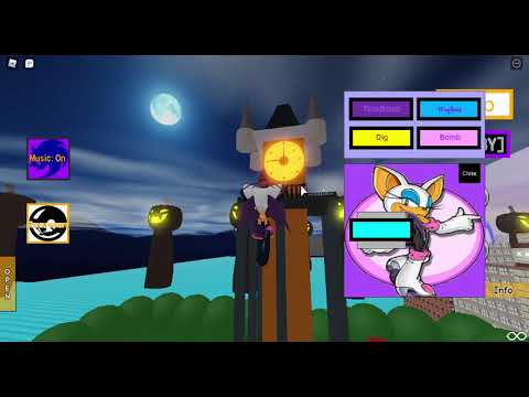 Roblox Sonic Universe RP : Halloween Sonic and Halloween Rouge