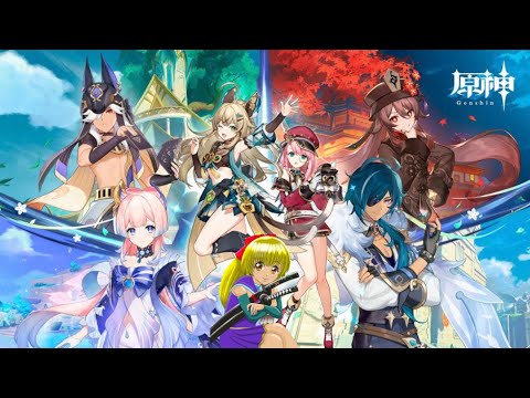 #原神　さあ！今日もがんばるぞ！キャラも武器も強化だ！