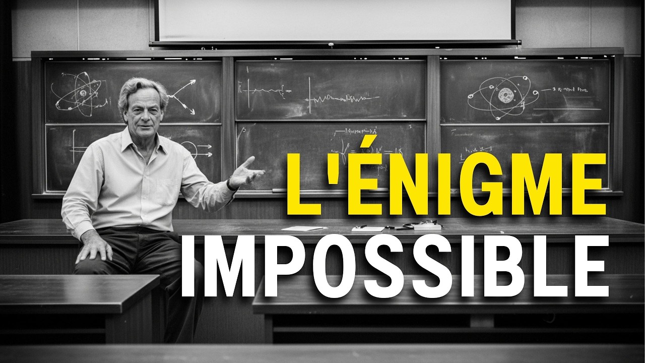 La question sur la conscience que la physique refuse de traiter — Ce que Feynman a dit