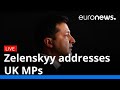 Zelenskyy addresses UK MPs