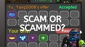 How To Make A Scam This Game Dungeon Quest Youtube - roblox dungeon quest how to scam people