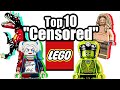 Top 10 Censored LEGO Sets and Minifigures!