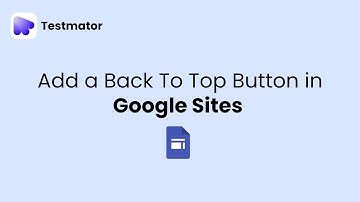 Add Back to top Button in your Google Sites !!