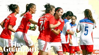 Benfica women set Portuguese record with 28-0 win over Ponte de Frielas