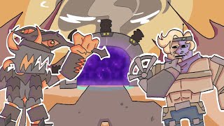 You burned my house to the ground | tower defence simulator animation meme