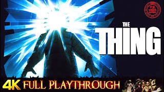 THE THING | FULL GAME | Longplay Gameplay Walkthrough 4K/60FPS (Widescreen)