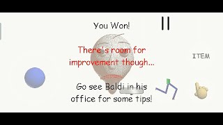 Baldi's Basics Classic (Android): Secret Ending 1.4 Speedrun in 07:50.166 [Former World Record] screenshot 1