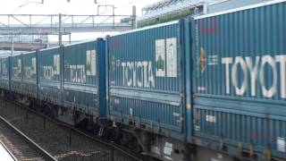 2010-09-18 [東海道本線] EF210-124 + コキ100系, 高速貨2053 (トヨタロングパスエクスプレス)