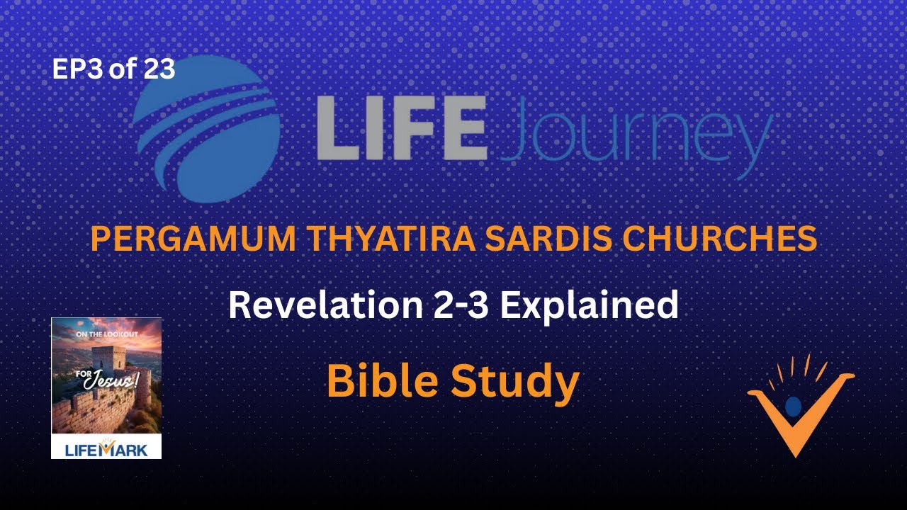 Pergamum Thyatira Sardis Churches | Revelation 2-3 Explained | Bible Study