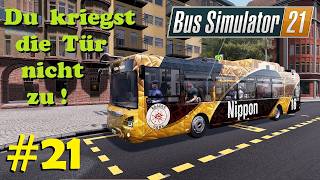 🚌 Bus Simulator 21 #21 Vom Beruf Türsteher - ja verstehe, Chaos auf Linie 16