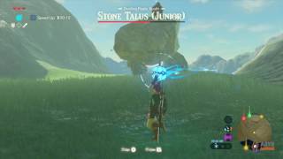Como Matar A Stone Talus Junior dueling Peaks  Zelda Breath Of The Wild