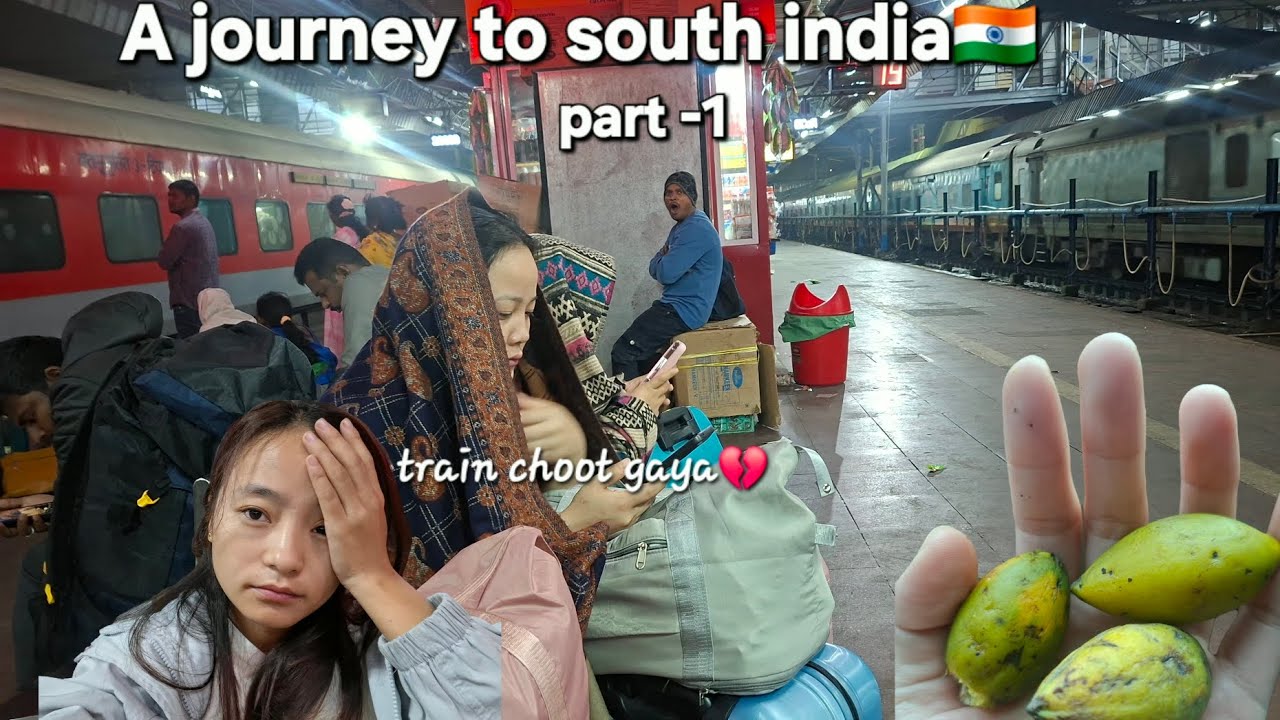 Journey vlog// met them after ages//missed the train 