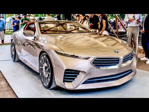 BMW Skytop concept 2024. Exterior and interior in details