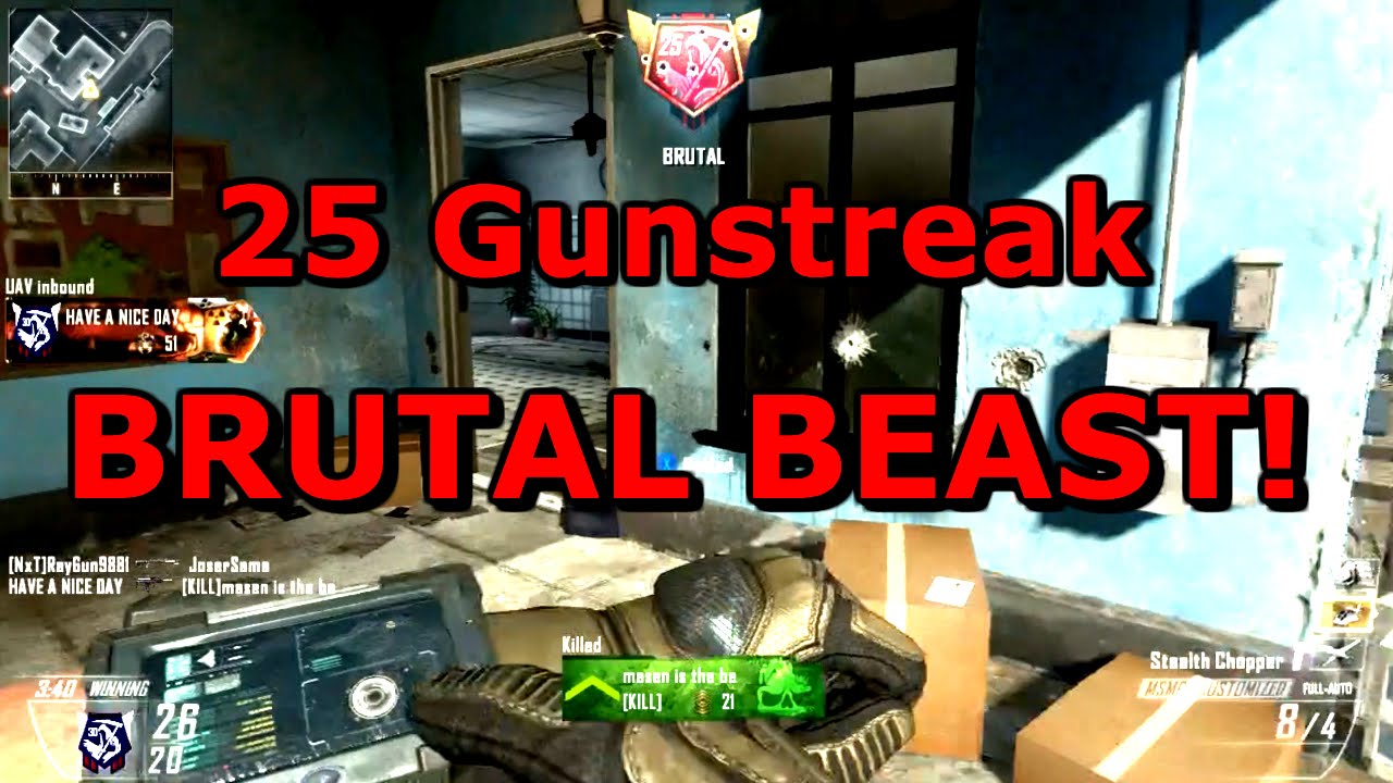 Black Ops 2 - Standoff 25 Gun-Streak! specialized