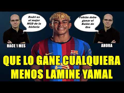 MISTER CHIP FROM THE CAMPAIGN WITH RODRI ASKING FOR THE BALLON D'OR FOR FABIAN🤣🤣🤣 | AND LAMINE YA...