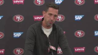 49ers coach Kyle Shanahan hurt in crash
