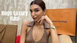 HUGE LUXURY HAUL! LV, Prada, Bottega, Chanel and more!