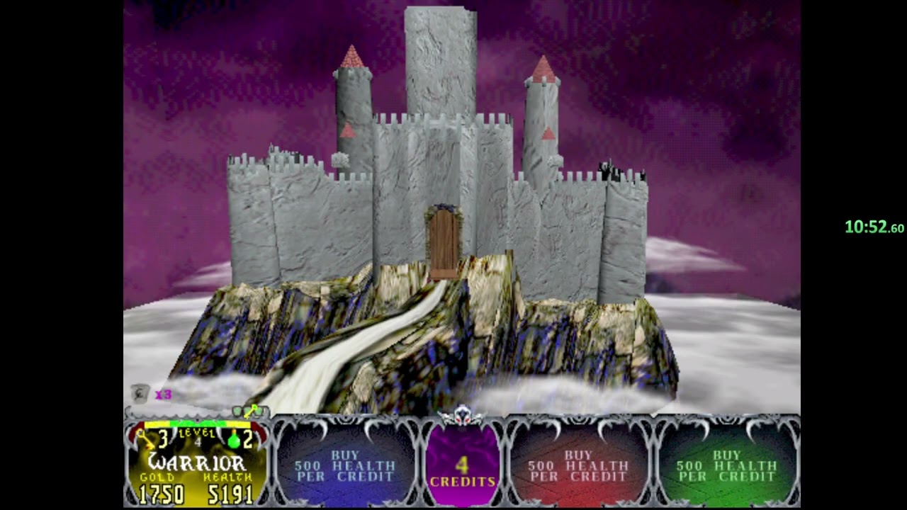 Gauntlet Legends Arcade Warrior Any% speedrun in 