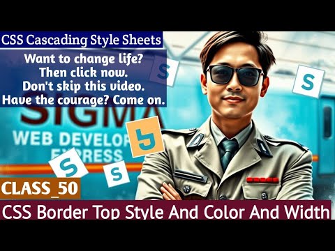 CSS Border-Top Shorthand Explained | Style, Width & Color | Hindi Tutorial