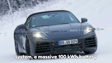 Porsche 718 Cayman & Boxster EVs Reveal: The Electrifying Future of Porsche Performance