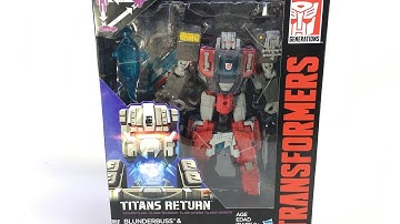 Video Review - Transformers: TItans Return - Voyager BROADSIDE w/ Blunderbuss