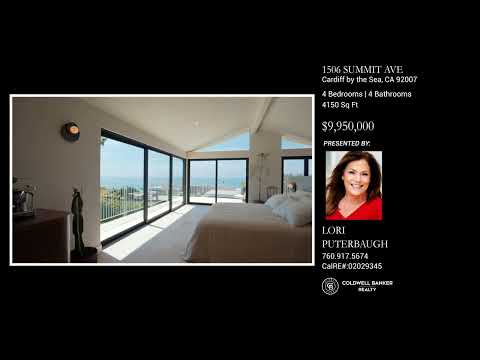 1506 Summit Ave, Cardiff by the Sea, CA home video tour