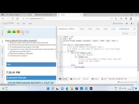 PRUTOR PYTHON QUIZ 6 ANSWERKNC402 G1+G2