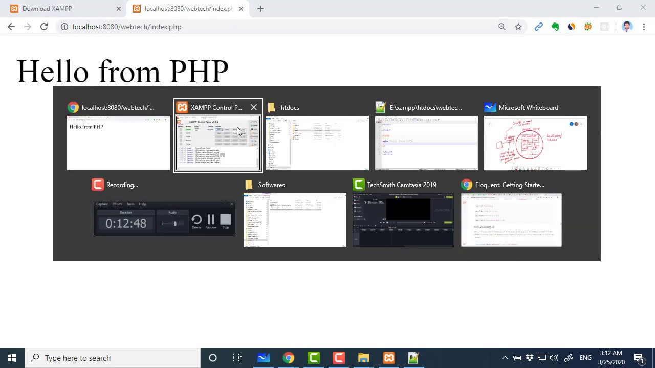#03 PHP Course - Install XAMPP and Start Apache HTTP Server - YouTube
