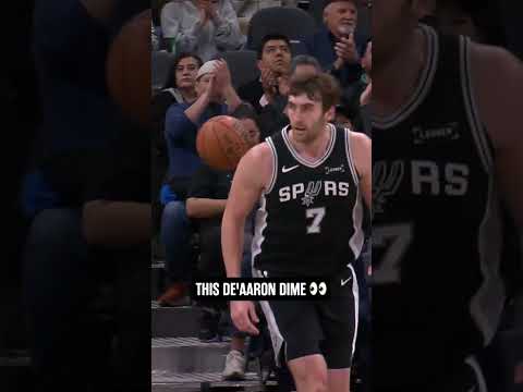 G👀d l👀k Swipa!  #spurs #nba #deaaronfox