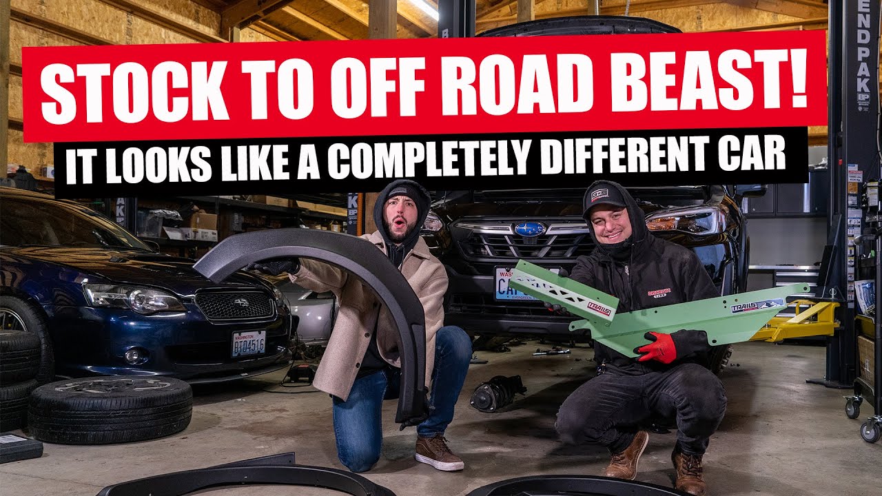 Простые модификации для преображения вашего Subaru Crosstrek! (Расширители арок и накладки на дви...