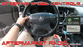 Keep your  Acura's Steering Wheel Controls with an Aftermarket Radio  AXSWC ASWC1 Troubleshooting