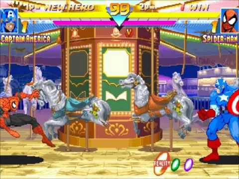Fightcade - Marvel Super Heroes - S~e~h(UK) Vs Strydar562(USA)