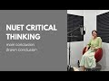 Разбираем main and drawn conclusions | NUET Critical Thinking