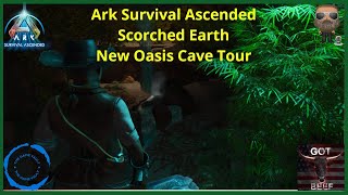 Ark Survival Ascended [PS5] Scorched Earth New Oasis Cave Tour