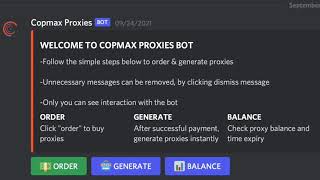 Get Proxies through Discord | How to generate proxies in 2021 | Copmax Proxies Discord Proxy Bot Get Proxies through Discord | How to generate proxies in 2021 | Copmax Proxies Discord Proxy Bot