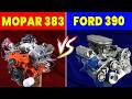 MOPAR 383 vs FORD 390 FE || Who Was The King?