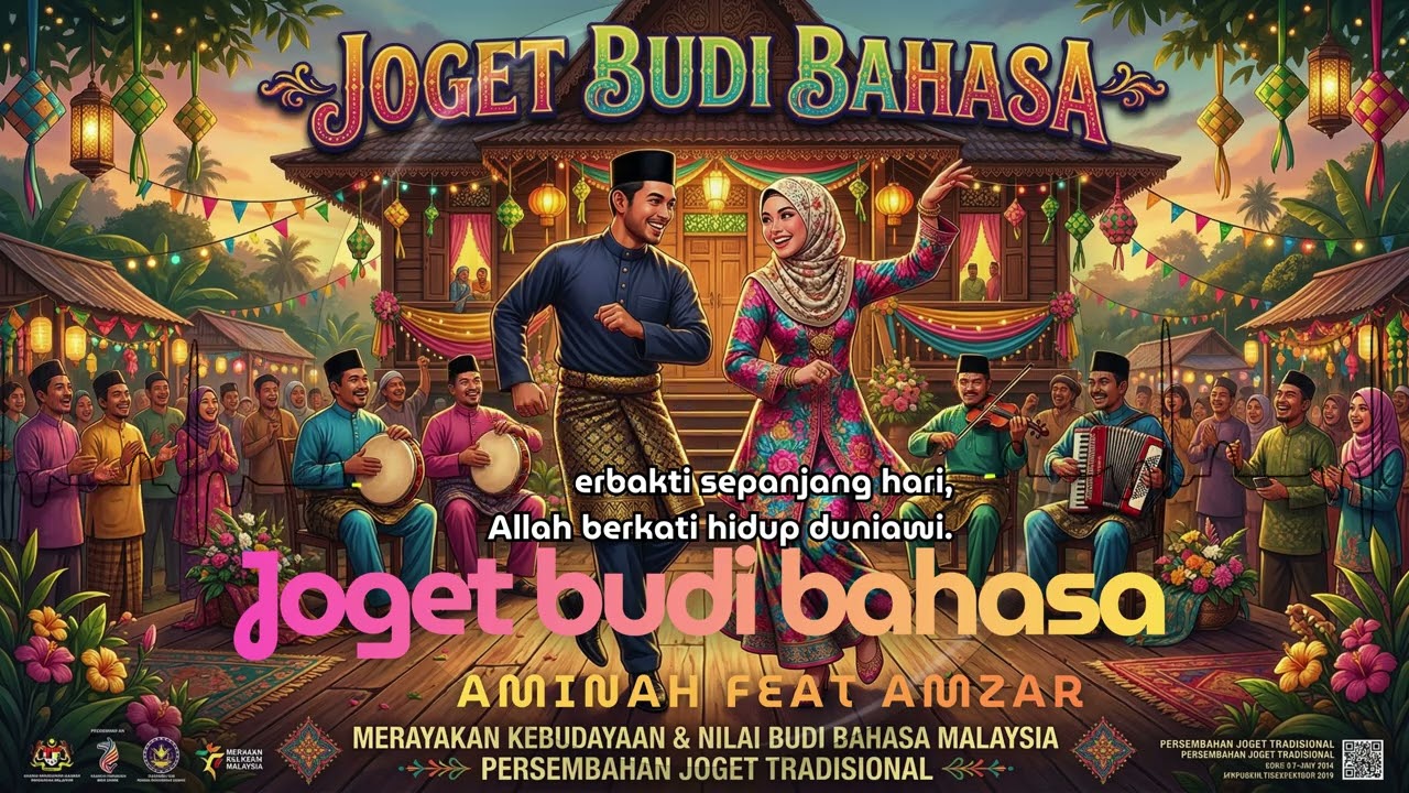 Joget Budi Bahasa – Lagu Tradisional Melayu Yang Viral
