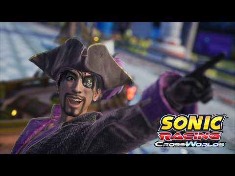 真島吾朗（キャプテン真島）参戦！『ソニックレーシング クロスワールド』