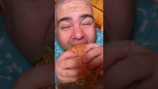 Picklebaby Devours Burger