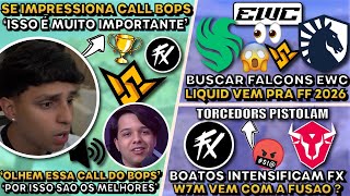 NOBRU SE IMPRESSIONOU CALL BOPS! LIQUID VEM PRA O FF 2026 ? BOATOS INTENSIFICAM FX x W7M !