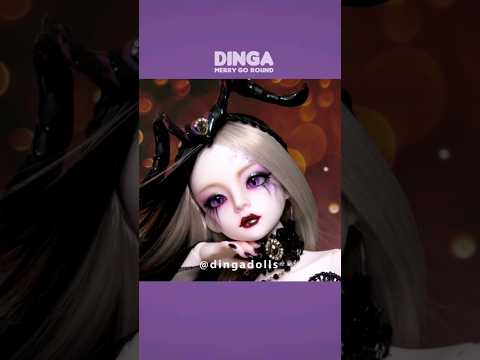 ❤ Queen of Darkness ❤ 구체관절인형을 어둠의 여왕으로 꾸미기ㅣ딩가의 회전목마 DINGA