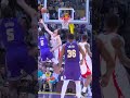 Sengun swats it 👋 #rockets