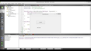 How To Create First Qt GUI Widget Application in C++ Using Qt Creator