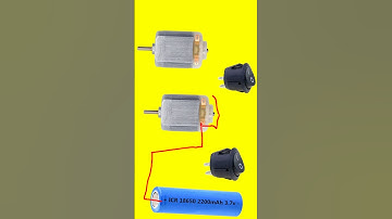 #viral #youtubeshorts #share #solar 2 DC motor ka connection kaise karen on off switch
