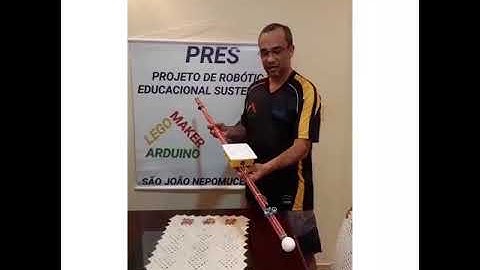 Bengala com Sensor Ultrassônico.