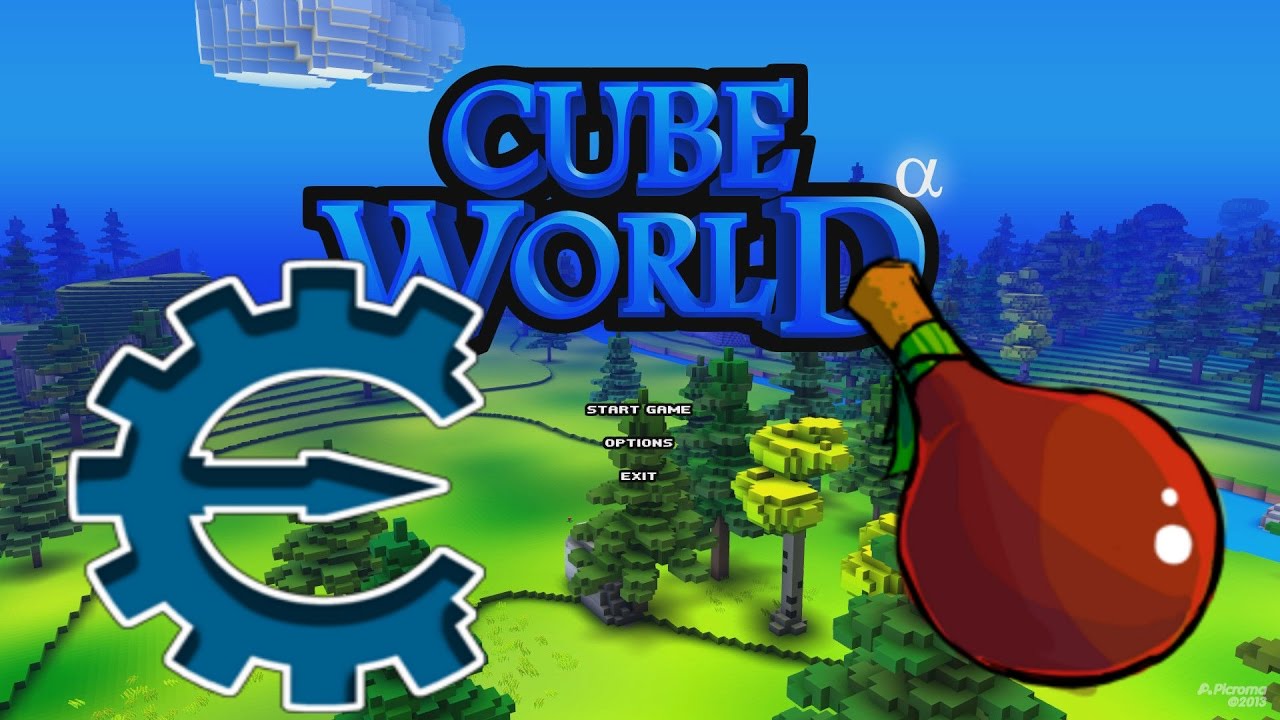Cheating potions on cubeworld using CheatEngine