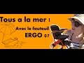 Vacances a la plage 2015 avec helys et  le fauteuil ergo 07