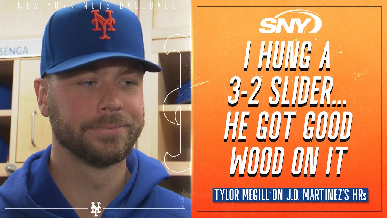 Tylor Megill explains his disappointing outing against Dodgers, Mets Post  Game